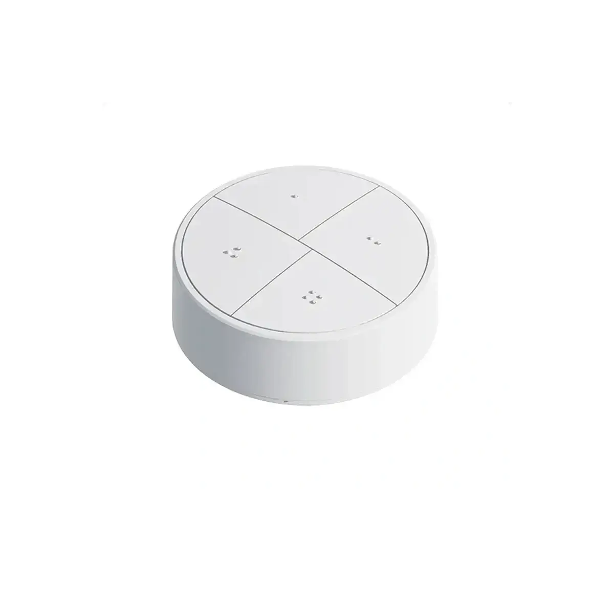 SONOFF Orb 4-In-1 SNZB-01M bijela okrugla Zigbee pametna scenografska tipka s 4 tipke, pogled sprijeda